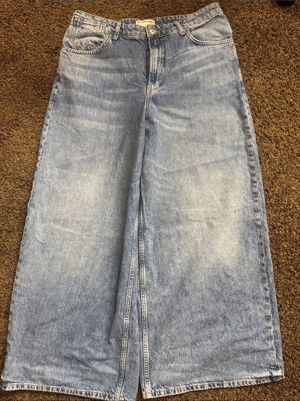 Free people Waterfalls baggy jean size 31 short